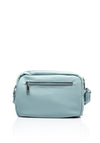 Zen Collection Multi Pocket Small Crossbody Bag, Light Blue