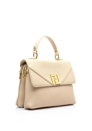 Zen Collection Flap Over Mini Grab Bag, Stone