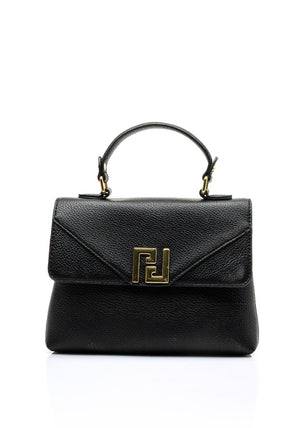 Zen Collection Flap Over Mini Grab Bag, Black