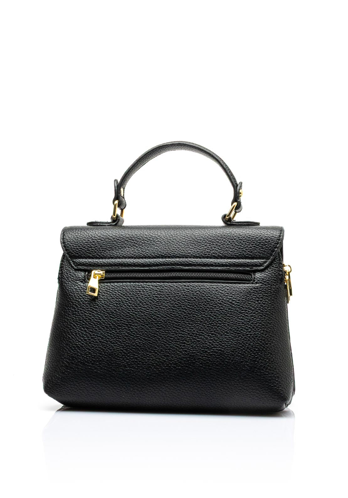 Zen Collection Flap Over Mini Grab Bag, Black
