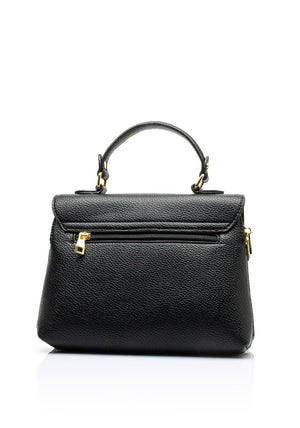 Zen Collection Flap Over Mini Grab Bag, Black