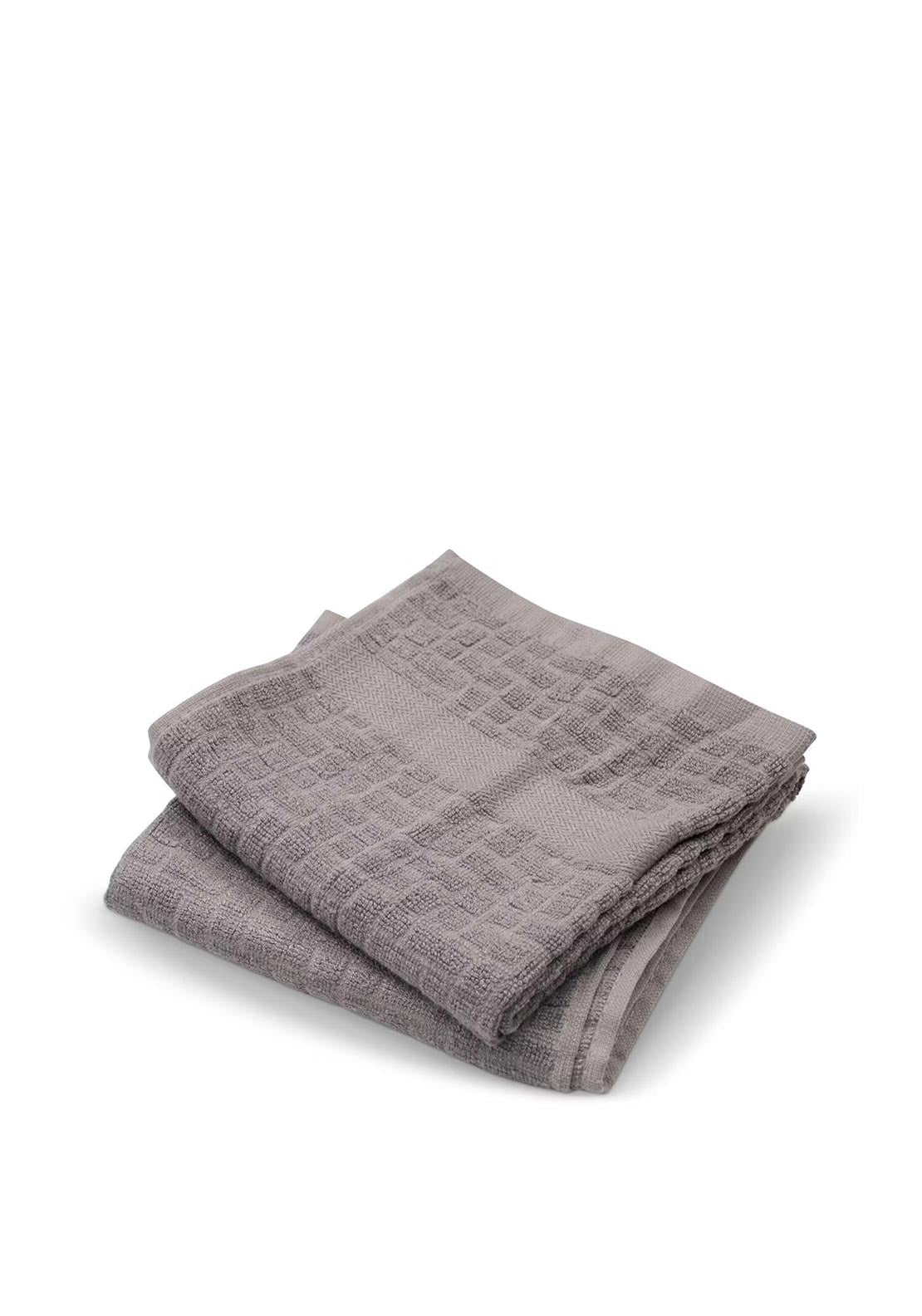 Cuisinart Pack of 2 Tea Towels, Grey