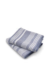 Cuisinart Pack of 2 Striped Tea Towels, Grey and White