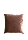 Fullshire Contrast Piped Velvet Cushion 43x43cm, Heather