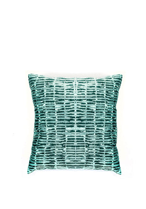 LINEAR VELVET 43CM TEAL