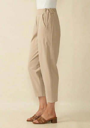 D.E.C.K by Decollage Barrel Trousers, Beige