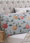 D&D Design Botanical Fruit Duvet Cover Set, Light Green