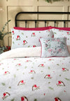 D&D Design Winter Robin Duvet Cover Set, Duck Egg
