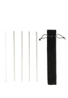 Dalton & Turner 4 Piece Stainless Steel Straw Set