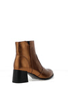 Dancing Matilda Acrobat Metallic Heeled Boots, Bronze