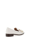 Dancing Matilda Trapeze Flat Shoes, White