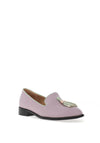 Dancing Matilda Trapeze Flat Shoes, Morada