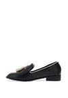 Dancing Matilda Trapeze Flat Shoes, Black