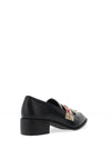 Dancing Matilda Trapeze Tassel Loafers, Black