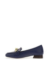 DANCING MATILDA Dancing Matilda Trapeze Loafer Flat Shoes, Navy LinkSHOES