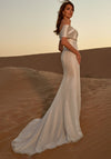 Dando London Lotus Wedding Dress, Ivory