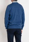 Daniel Grahame V Neck Sweater, Blue