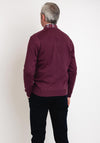Daniel Grahame V Neck Sweater, Rouge