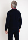 Daniel Grahame V Neck Sweater, Navy