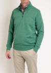 Daniel Grahame Quarter Zip Sweatshirt, Forest Green