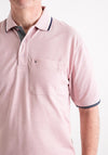 Daniel Grahame Short Sleeve Polo Shirt, Pink