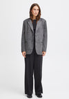 Ichi Dunna Sparkle Blazer, Dark Silver