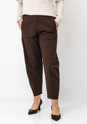 DARLING LIGHTWEIGHT CROPPED BARREL TROUS