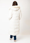 d.e.c.k by Decollage Faux Fur Hood Puffer Coat, Cream