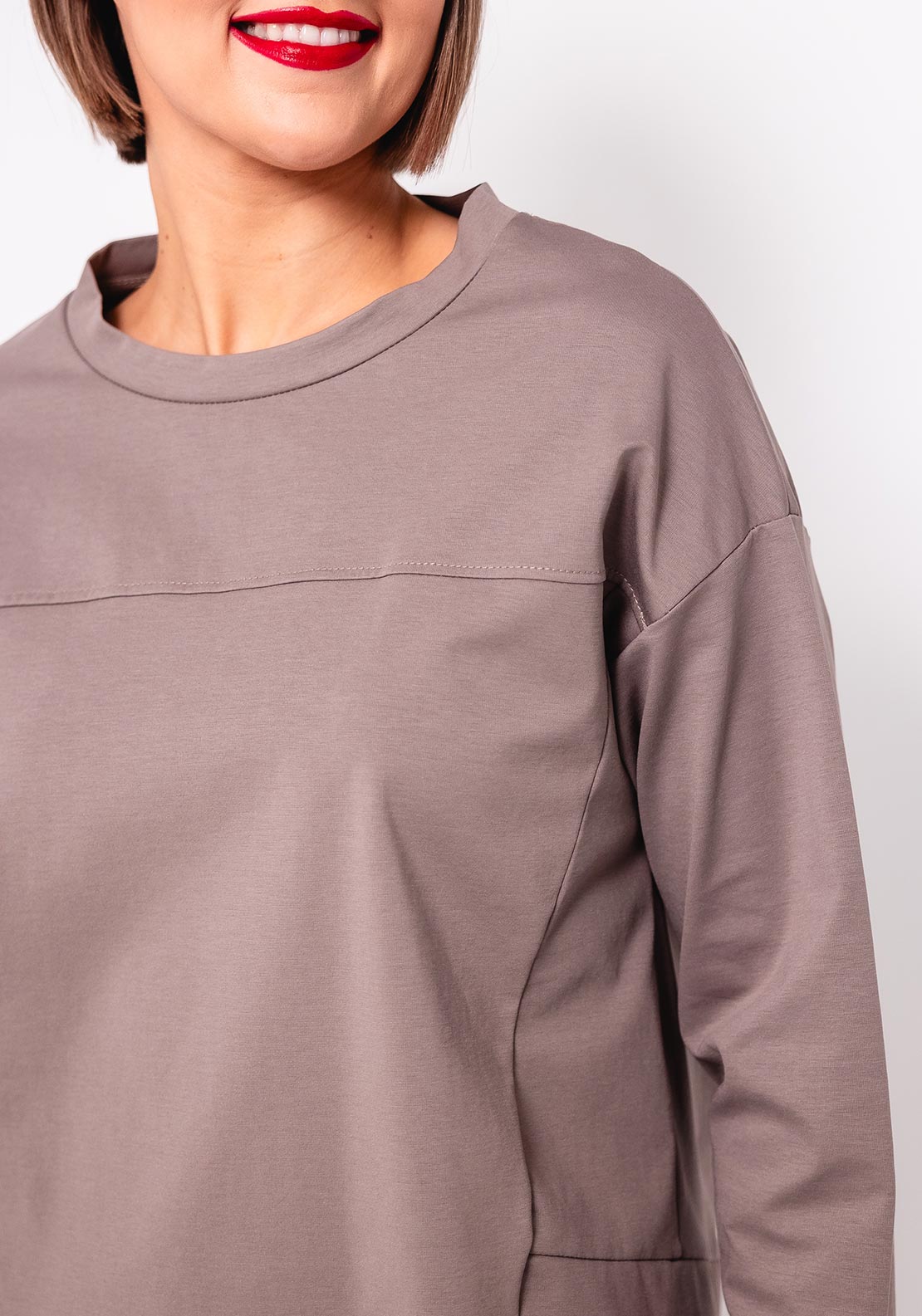 d.e.c.k by Decollage Panel Detail Top, Taupe