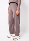 d.e.c.k by Decollage Wide Leg Joggers, Taupe