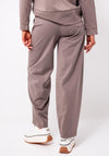 d.e.c.k by Decollage Wide Leg Joggers, Taupe