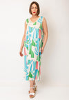 d.e.c.k by Decollage One Size Abstract Print Dress, Multi Coloured