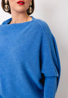 D.E.C.K By Decollage One Size Asymmetric Jumper, Blue