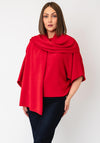 d.e.c.k By Decollage Wrap Over Scarf, Red