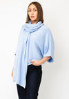 d.e.c.k By Decollage Wrap Over Scarf, Sky Blue
