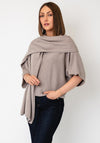 d.e.c.k By Decollage Wrap Over Scarf, Taupe
