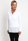 D.E.C.K by Decollage Peggy Tunic Shirt, White