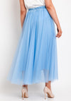 D.E.C.K By Decollage Tulle Midi Skirt, Sky