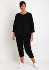 D.E.C.K. By Decollage One Size Utility Sweatshirt, Black