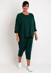 D.E.C.K. By Decollage One Size Utility Sweatshirt, Forest Green
