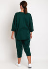 D.E.C.K. By Decollage One Size Utility Sweatshirt, Forest Green