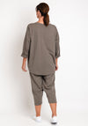 D.E.C.K. By Decollage One Size Utility Sweatshirt, Taupe