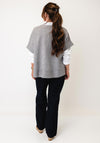 d.e.c.k By Decollage Knitted Button Up Cardigan, Grey