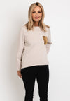 D.e.c.k by Decollage Gold Pocket Sweatshirt, Beige
