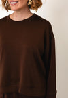 d.e.c.k By Decollage Crewneck Sweatshirt, Chocolate Brown