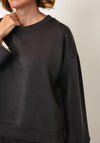 d.e.c.k By Decollage Basic Crewneck Jumper, Charcoal Grey