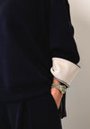 d.e.c.k By Decollage Basic Crewneck Sweatshirt, Navy