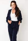 d.e.c.k By Decollage Button Up Short Jacket, Navy