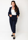 d.e.c.k By Decollage Button Up Short Jacket, Navy