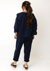 d.e.c.k By Decollage Button Up Short Jacket, Navy